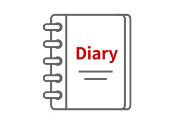 Writing diary