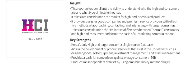 syndicate: HCI(High-end Consumer Index)