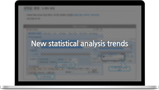 New statistical analysis trends