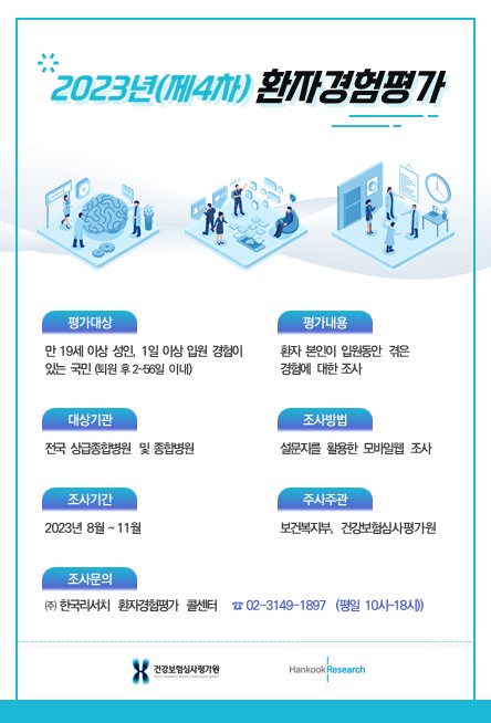 2023년(제4차) 환자경험평가